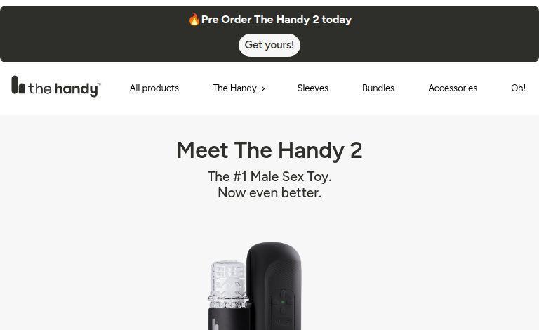 TheHandy is a cool toy that helps make masturbation more enjoyable escortpark